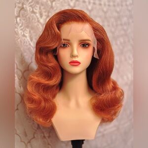 Vixen Inspired Ginger Lacefront Wig